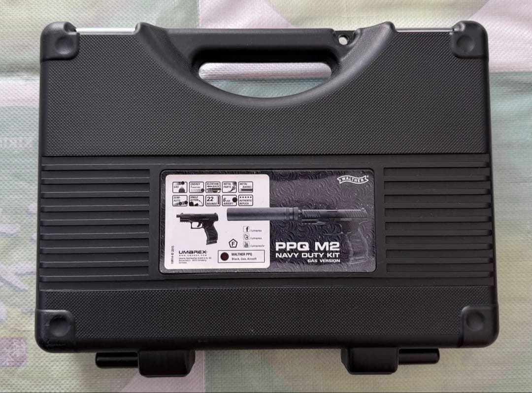 UMAREX ワルサー PPQ M2 NAVY DUTY KIT ガスガン