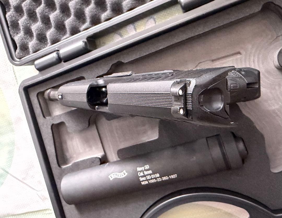 UMAREX ワルサー PPQ M2 NAVY DUTY KIT ガスガン