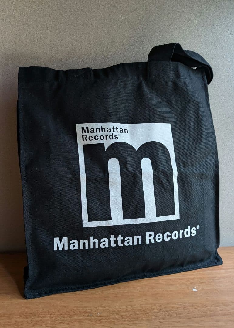 Manhattan Records マンハッタンレコード トート バッグ 黒 - メルカリ