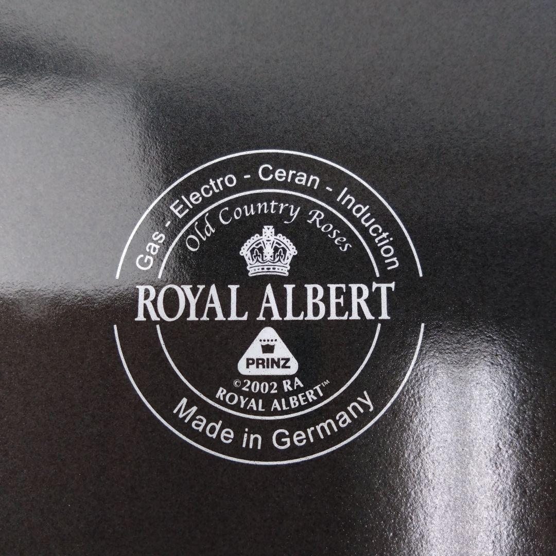 ロイヤル・アルバート　オールドカントリーローズ　浅型両手鍋20cm④