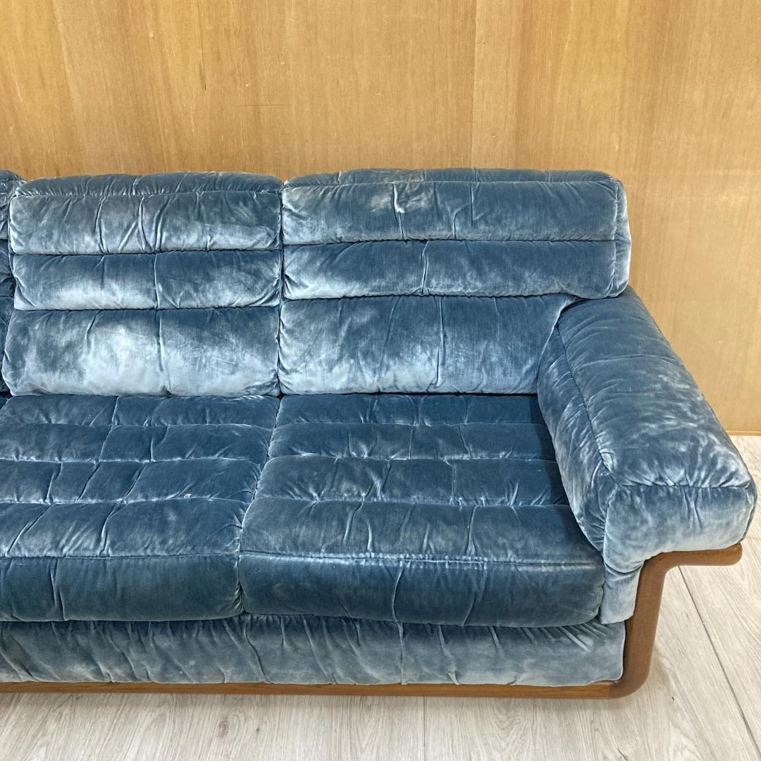 【カリモク】希少　3人掛けソファ　トリプルソファ　karimoku