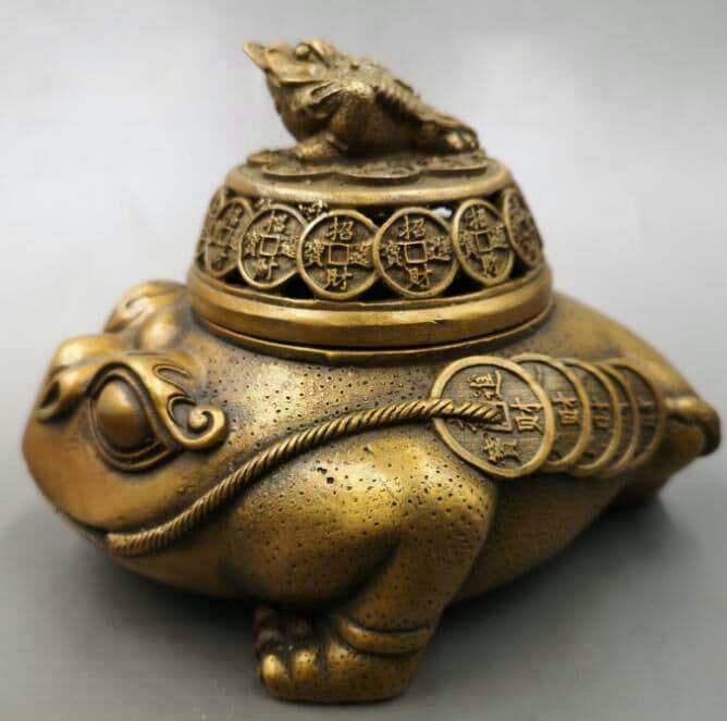 新品！純銅 细工 香炉 置物