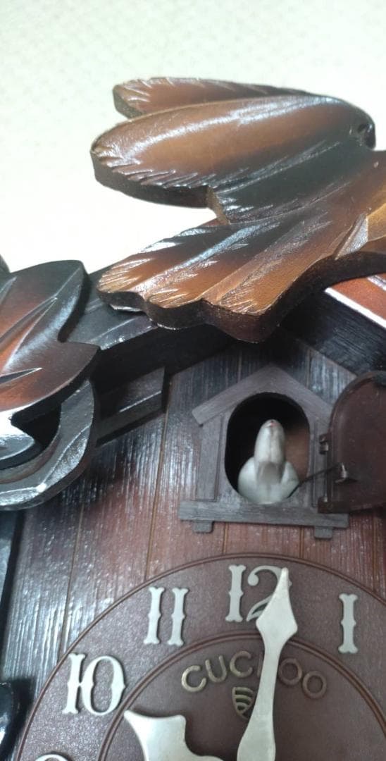 【ジャンク品】シチズン　鳩時計　CITIZEN　訳アリ　昭和レトロ　アンティーク