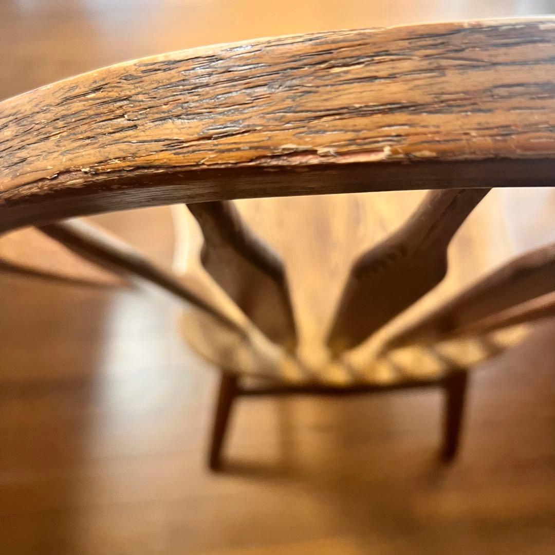 みっちゃん　木製ウッド ウィンザーチェア スラットバックチェア①