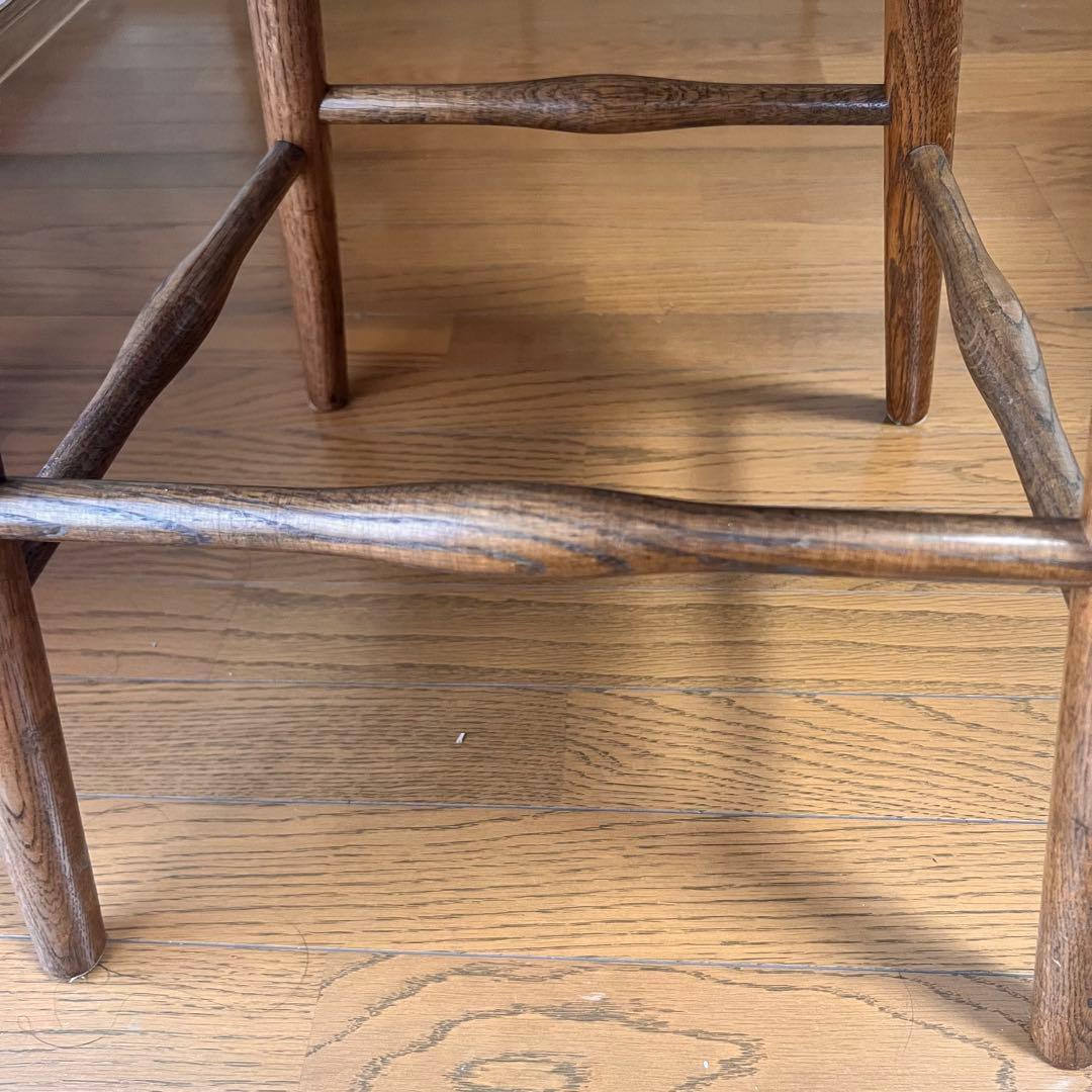 みっちゃん　木製ウッド ウィンザーチェア スラットバックチェア①