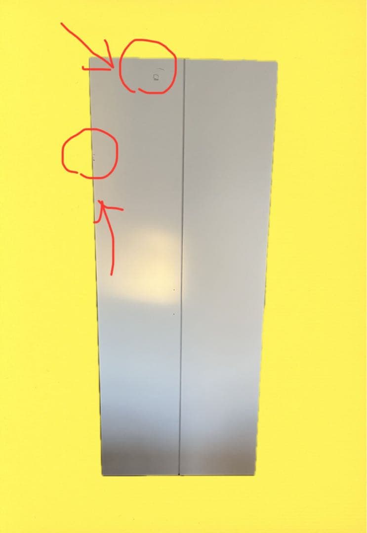 【１枚訳あり】Panasonic ベリティス　ホワイト　クローゼット 建具 折戸