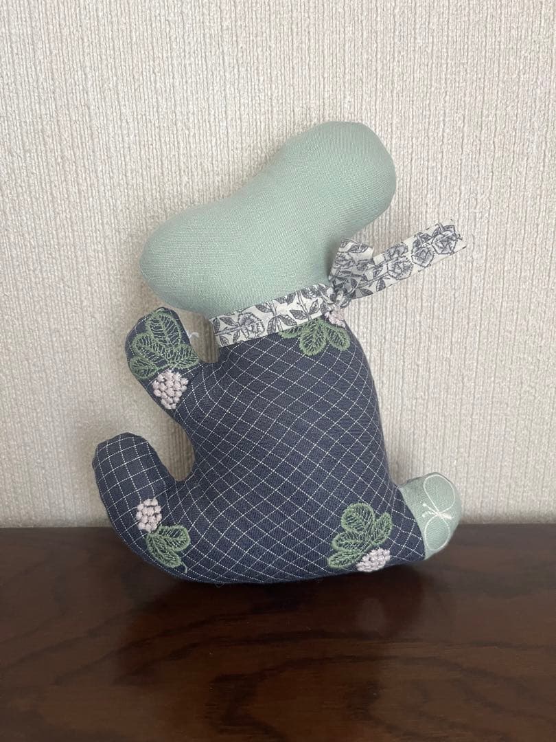 ミナペルホネン　うさぎ　ぬいぐるみ　ハンドメイド　ライトベリー　choucho