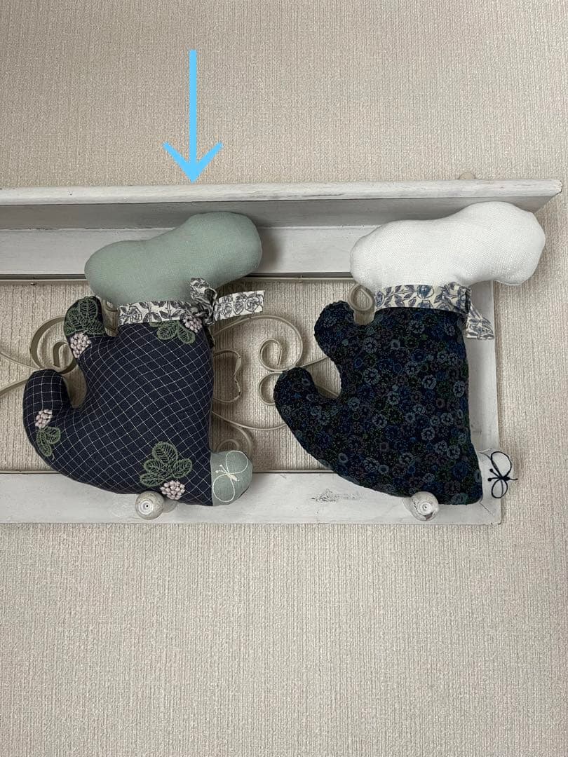 ミナペルホネン　うさぎ　ぬいぐるみ　ハンドメイド　ライトベリー　choucho