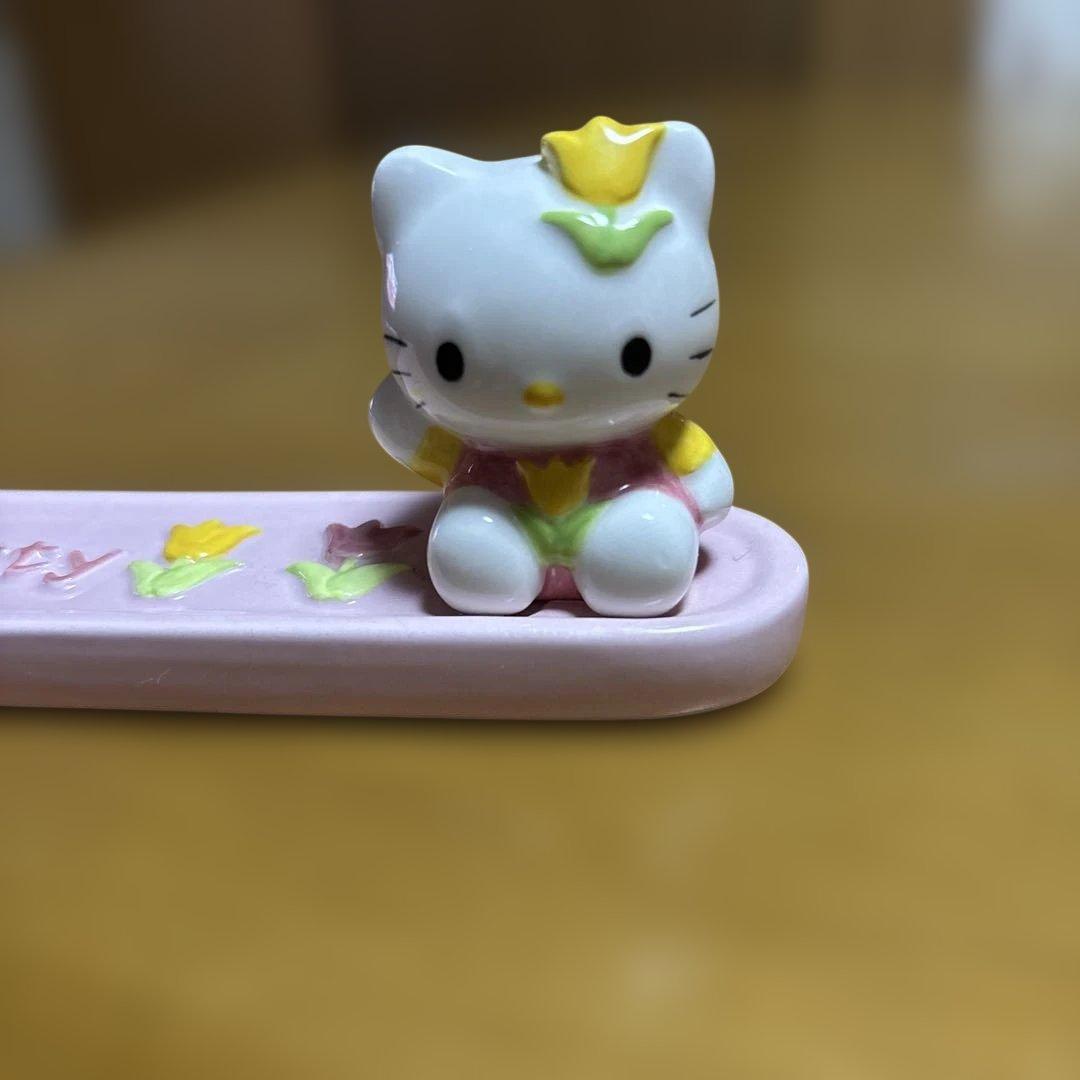 レア★ハローキティ　お香立て　チューリップキティ★