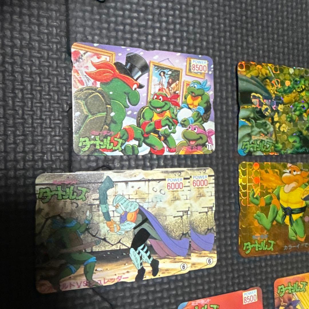 激レア　ミュータント　タートルズカード