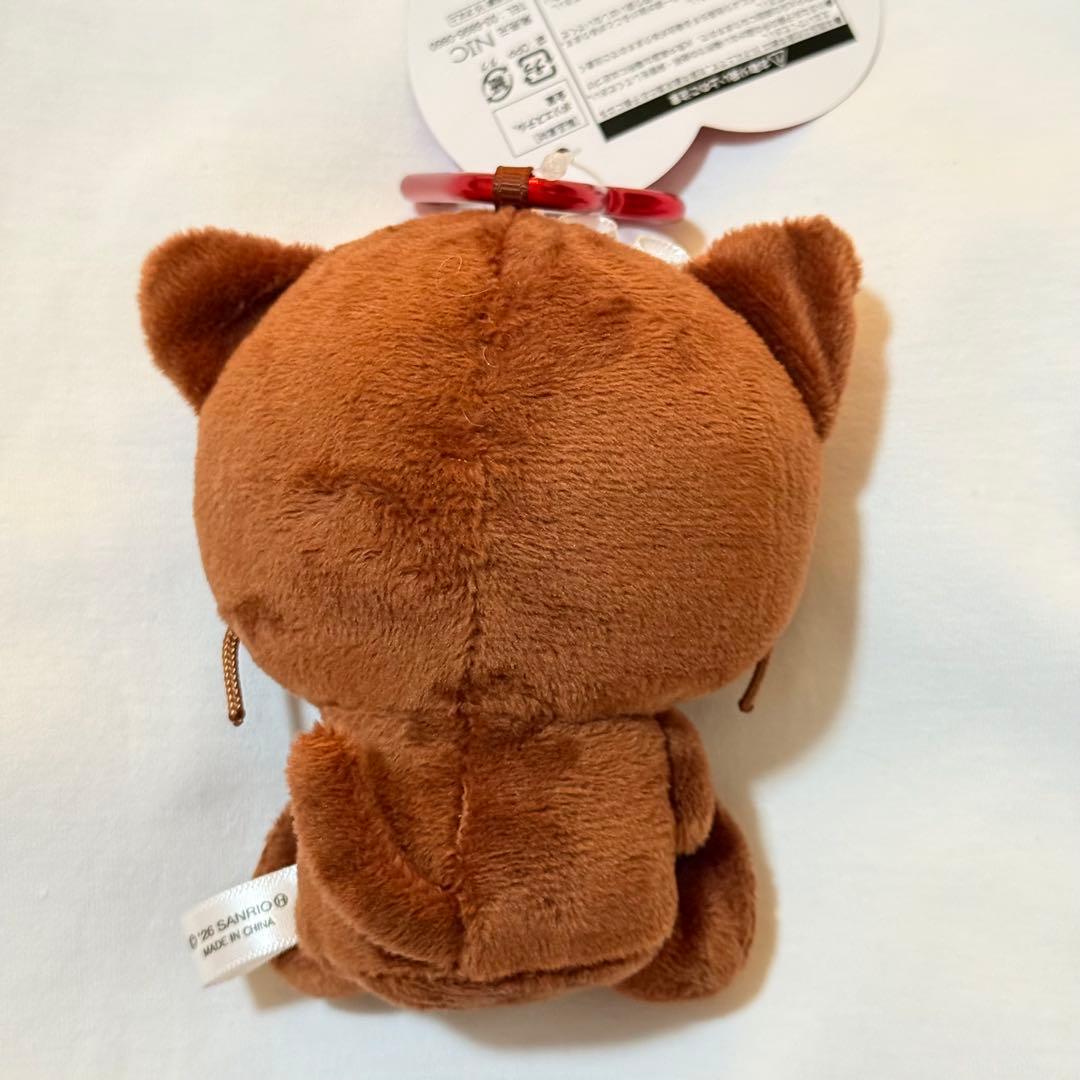 サンリオ チョコキャット カラビナ付きマスコット フリルハート SPINNS