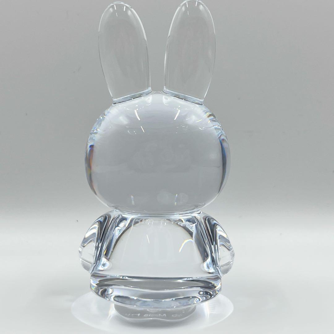 Baccarat ミッフィー コラボ フィギュア フィギュリン クリスタル　置物
