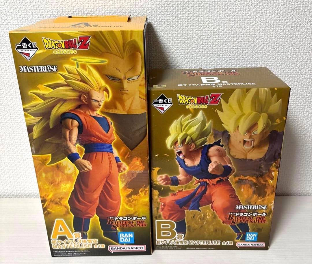 ドラゴンボール 一番くじ A賞 超サイヤ人3孫悟空 B賞 ラストワン賞 魔人ブウ