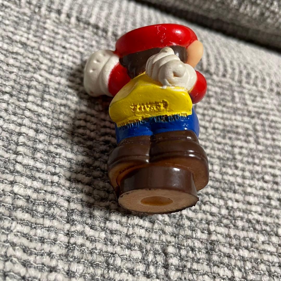 スーパーマリオブラザーズ マリオ ソフビ フィギュア 昭和 レトロ