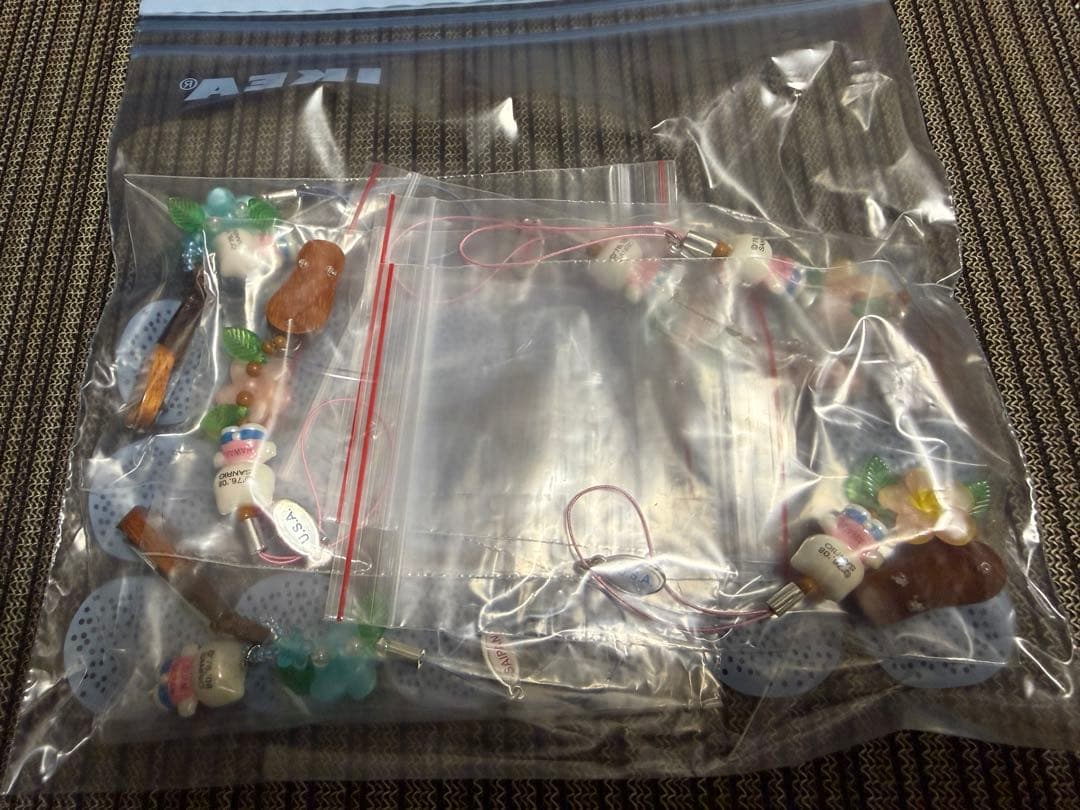 レア 限定白キテイkitty 根付けストラップ ABCstore