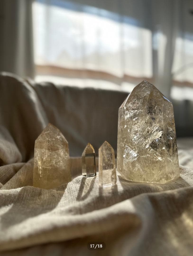 1.9kg 非加熱【シトリン】 天然 シトリン BIG ポイント ブラジル産