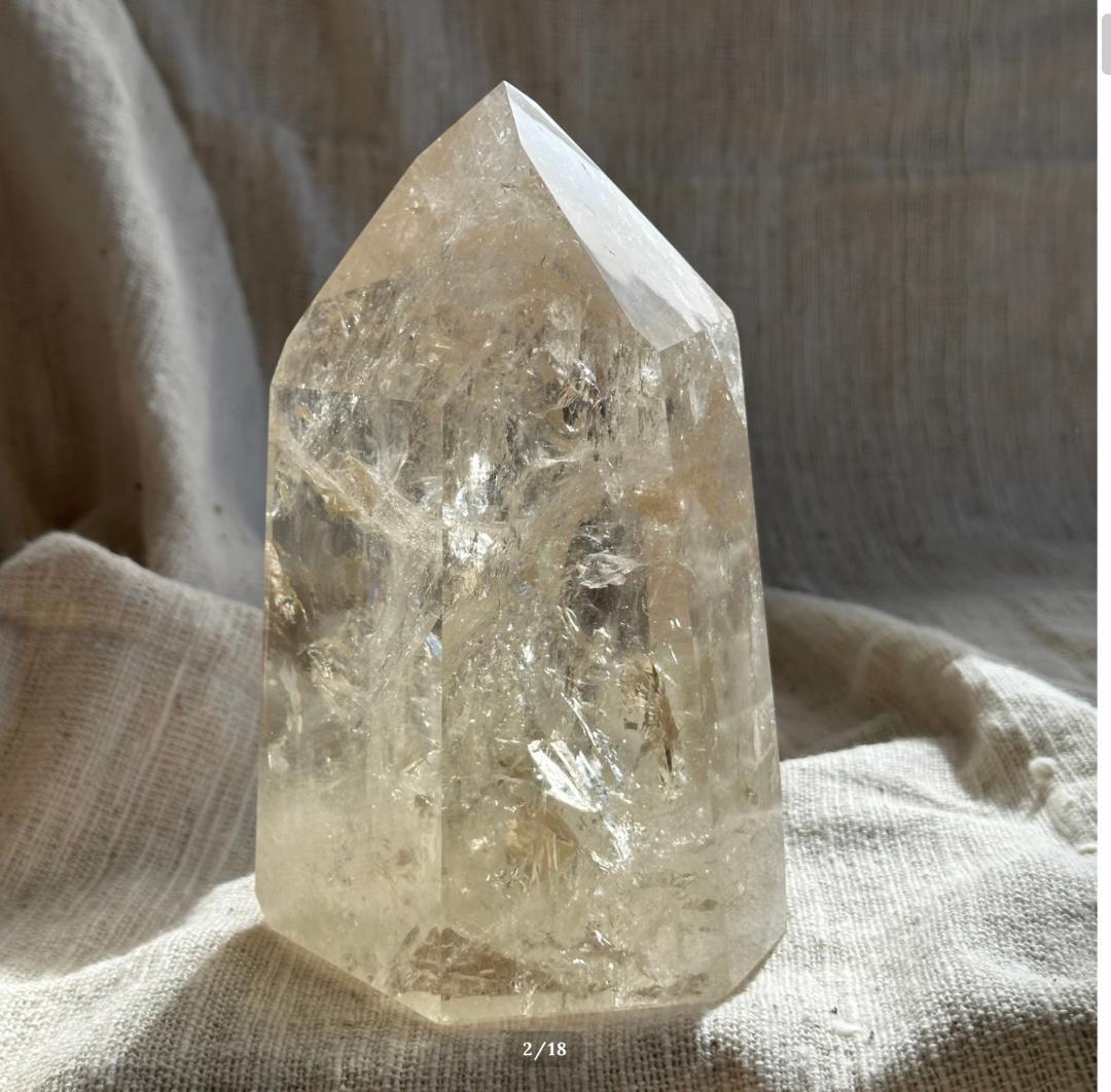 1.9kg 非加熱【シトリン】 天然 シトリン BIG ポイント ブラジル産