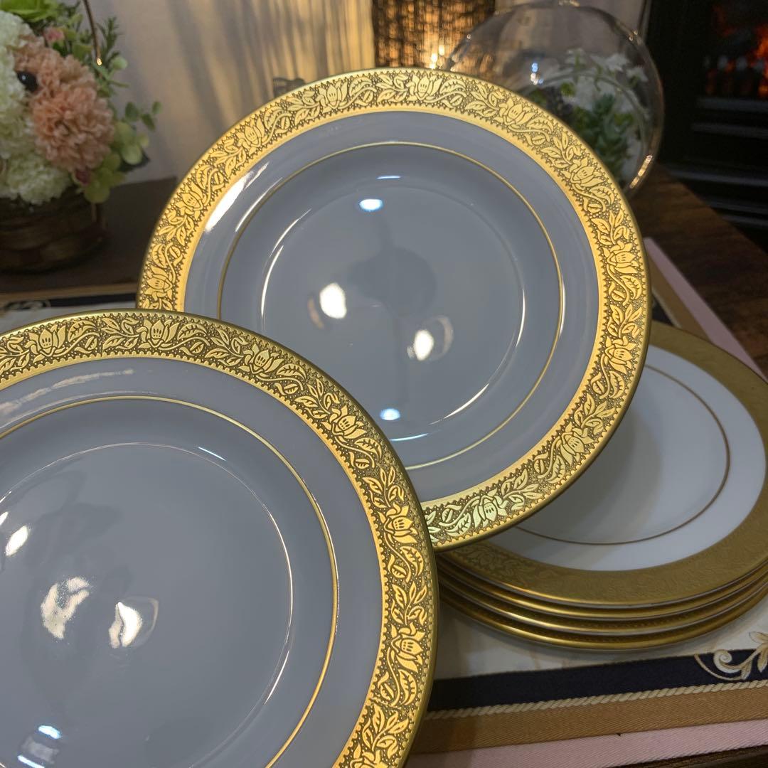 ウェッジウッド アスコット　17.5cm ケーキプレート　6枚