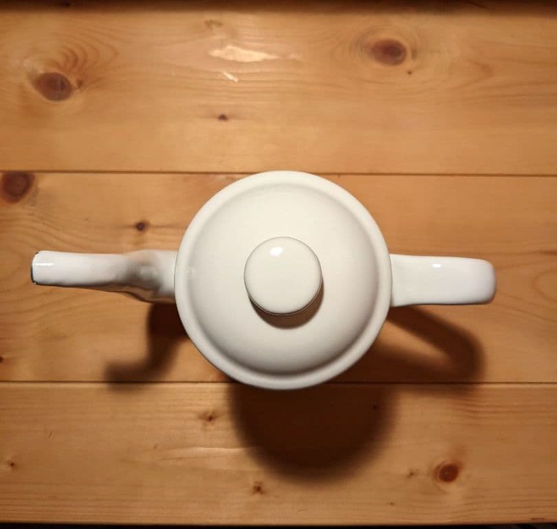 確認用　ホーロー　コーヒーポット