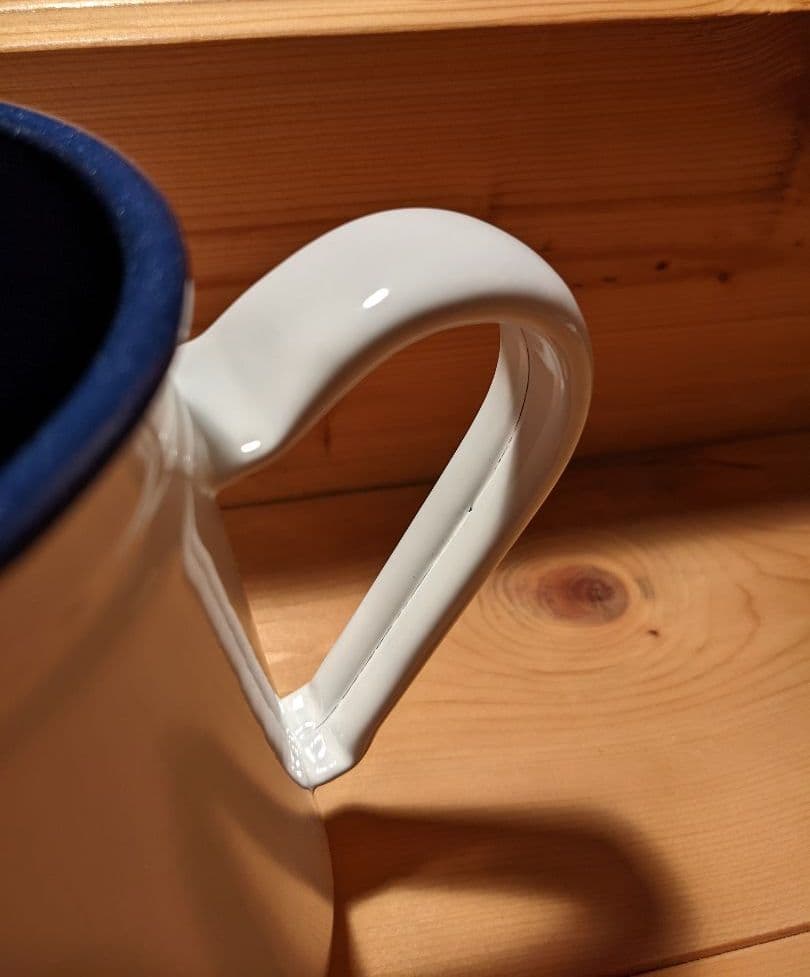 確認用　ホーロー　コーヒーポット