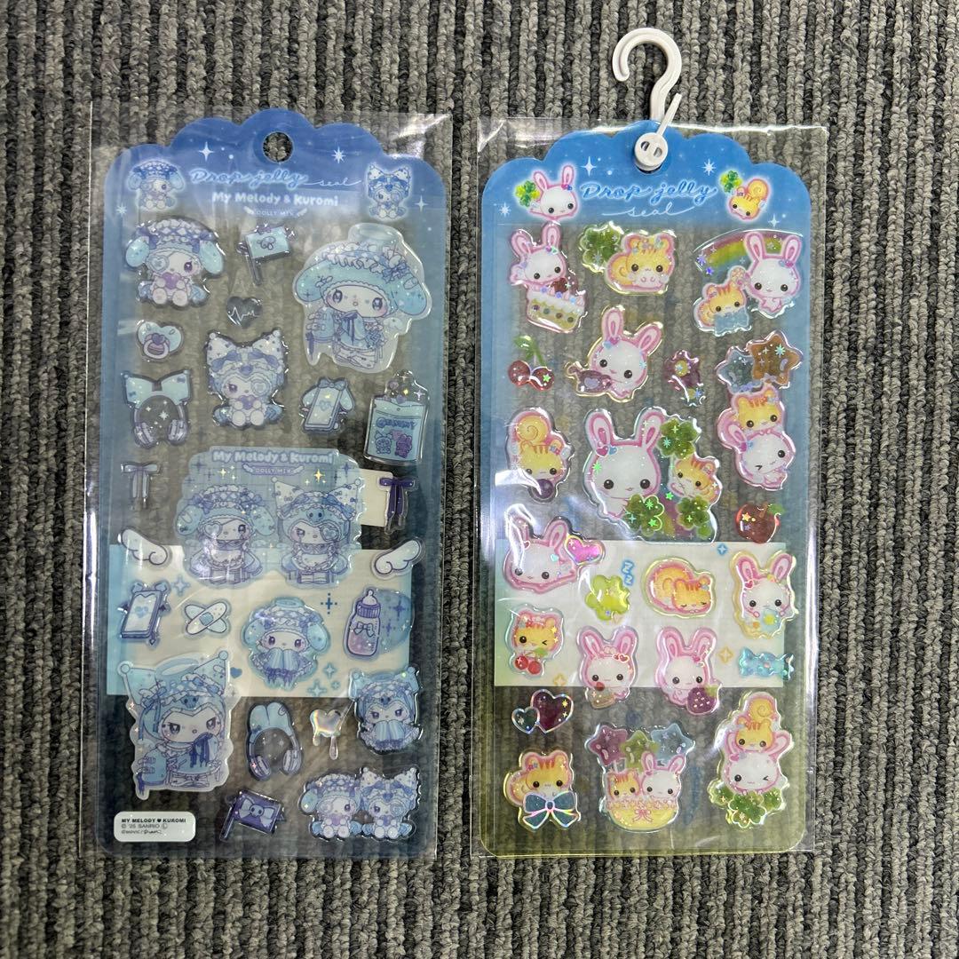 ドロップジェリーシール マイメロ クロミ サンリオうるちゅる ボンドロ