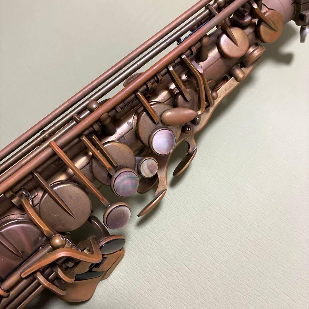 Cadeson アルトサックス A-92 アンラッカー仕上げ 高F#付 レア美品