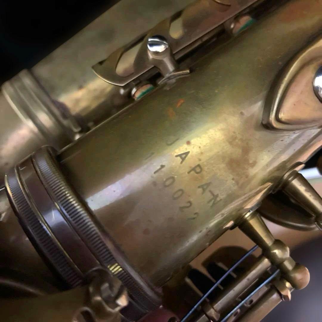 Cadeson アルトサックス A-92 アンラッカー仕上げ 高F#付 レア美品