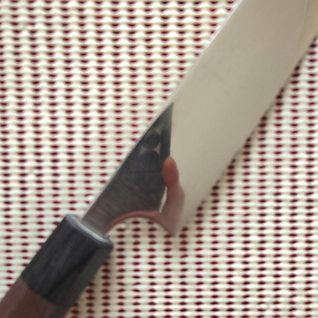 甲鉄 包丁 バトルシップ(切付三徳 牛刀) 180mm