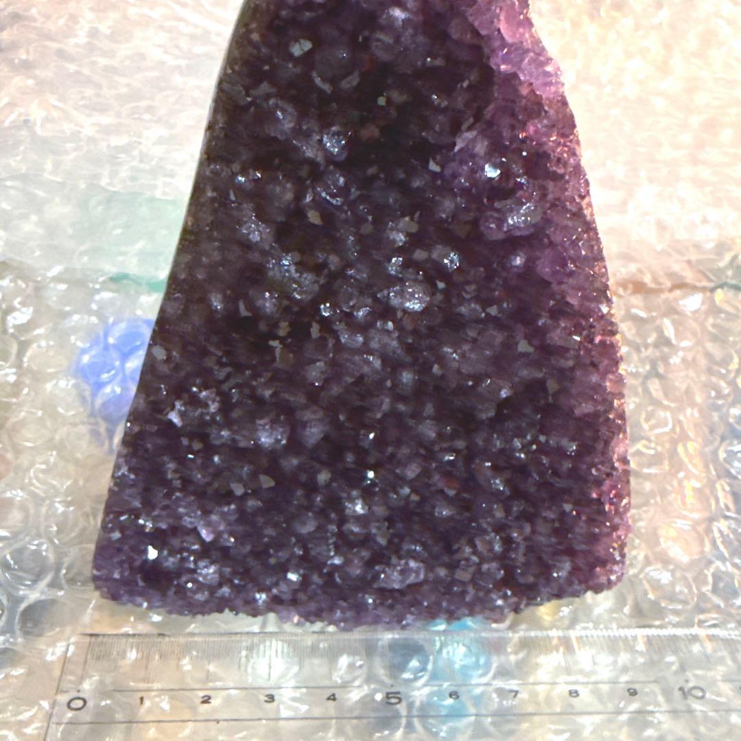 【大サイズ】天然石 アメジスト ドーム ジオード クラスター