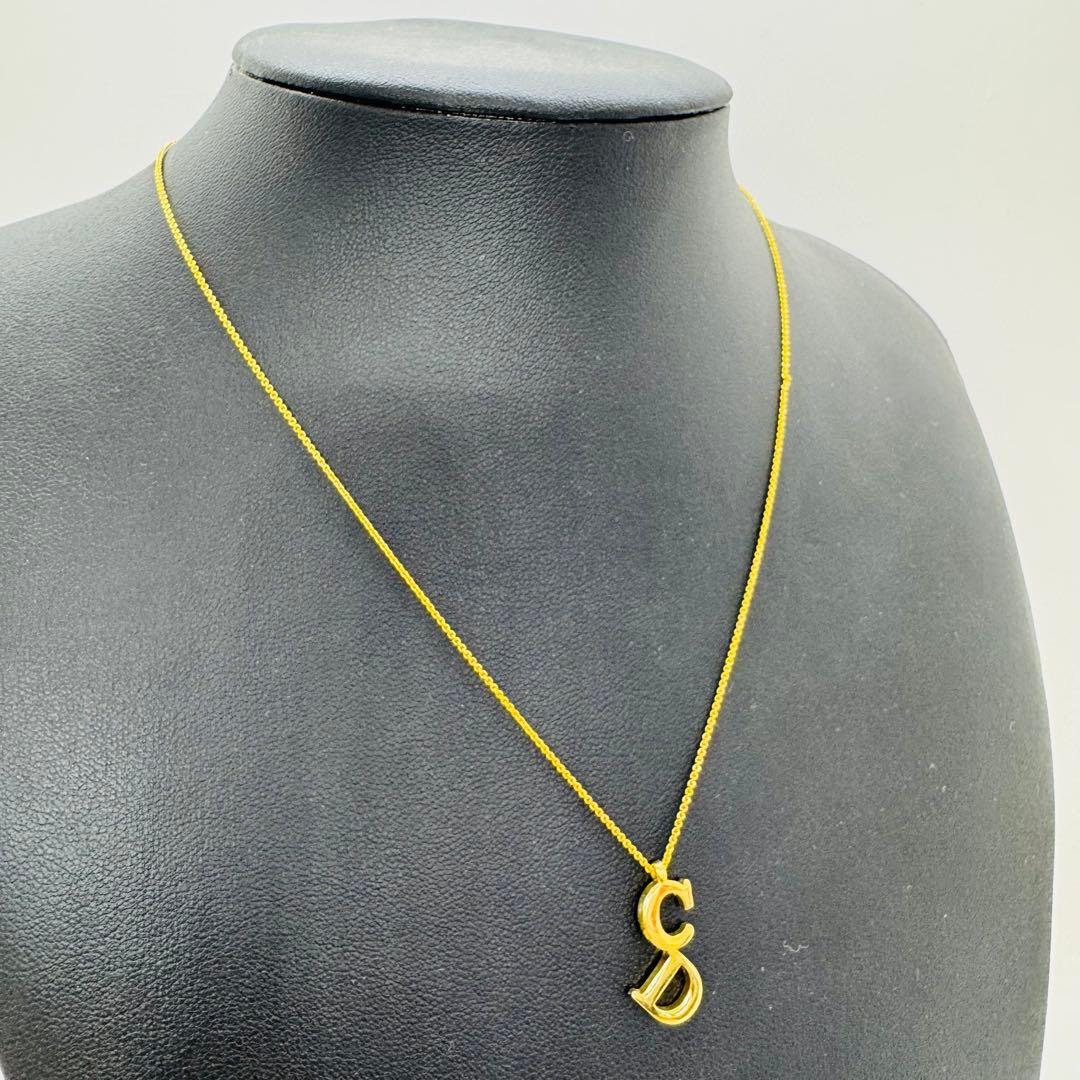 ✨Dior✨ディオール✨ゴールド✨CD✨ロゴ✨ヴィンテージ✨ネックレス✨