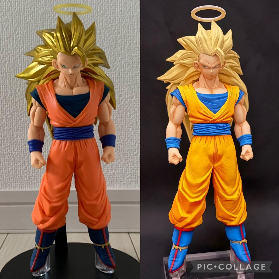 ドラゴンボール 超サイヤ人3 孫悟空 フィギュア リペイント