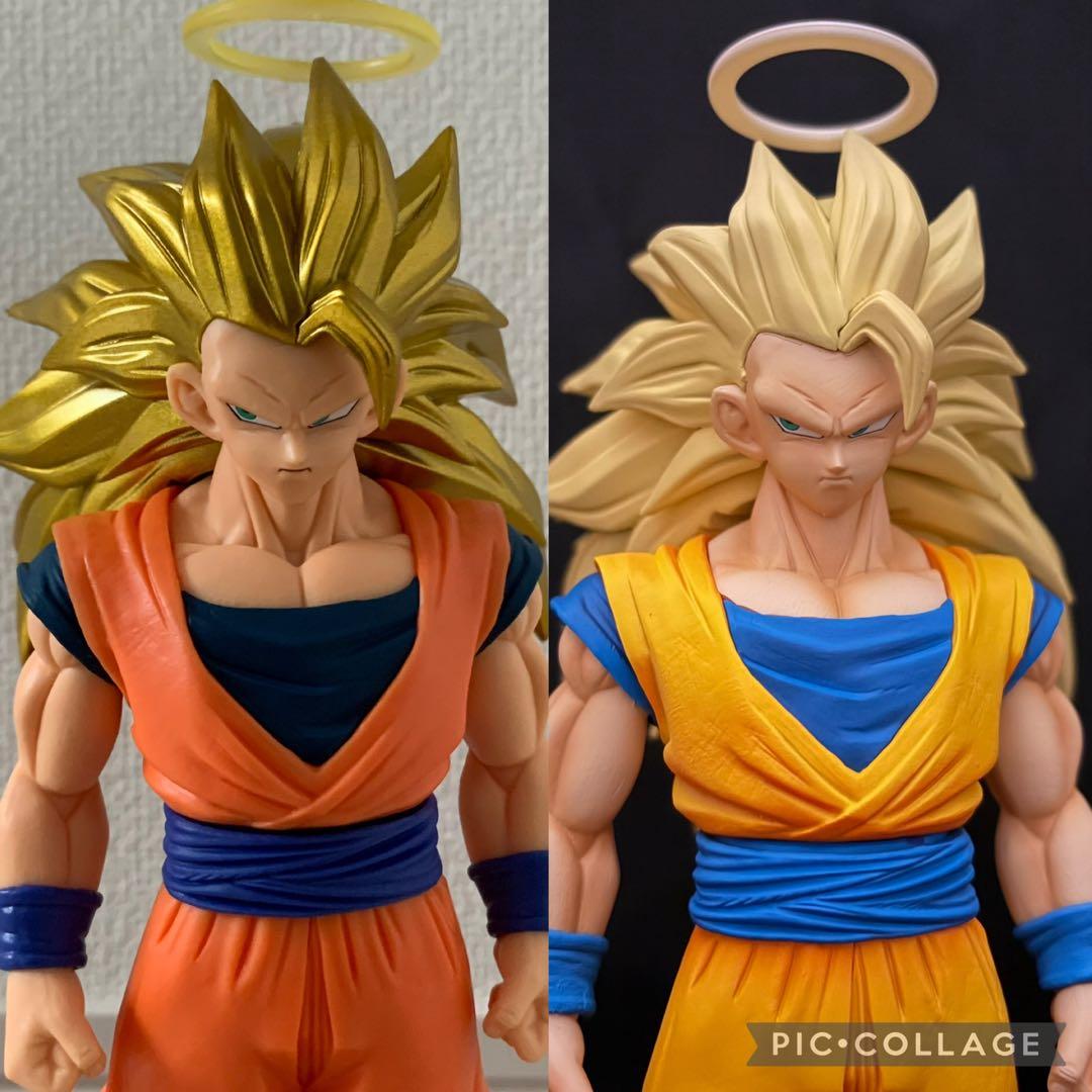 ドラゴンボール 超サイヤ人3 孫悟空 フィギュア リペイント