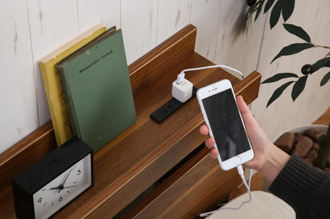 《新品・送料無料》【ダブル】Pluto 収納付きベッド（マットレス付き）