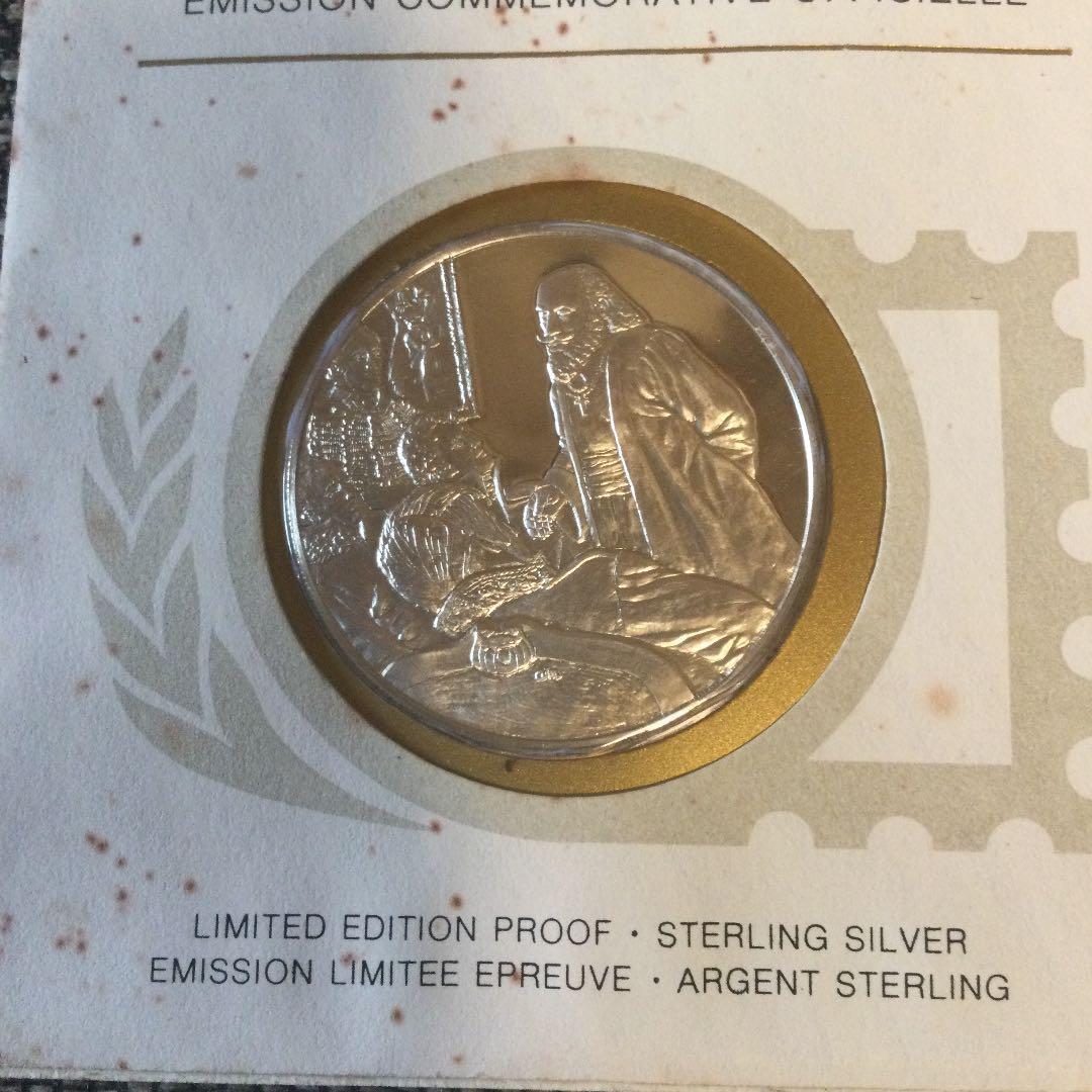 アムステルダム設立700周年記念封筒と銀プルーフメダルセット - メルカリ