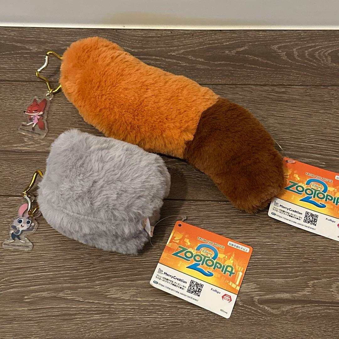 新品未使用】ズートピア2 しっぽポーチ ニック ジュディ - メルカリ
