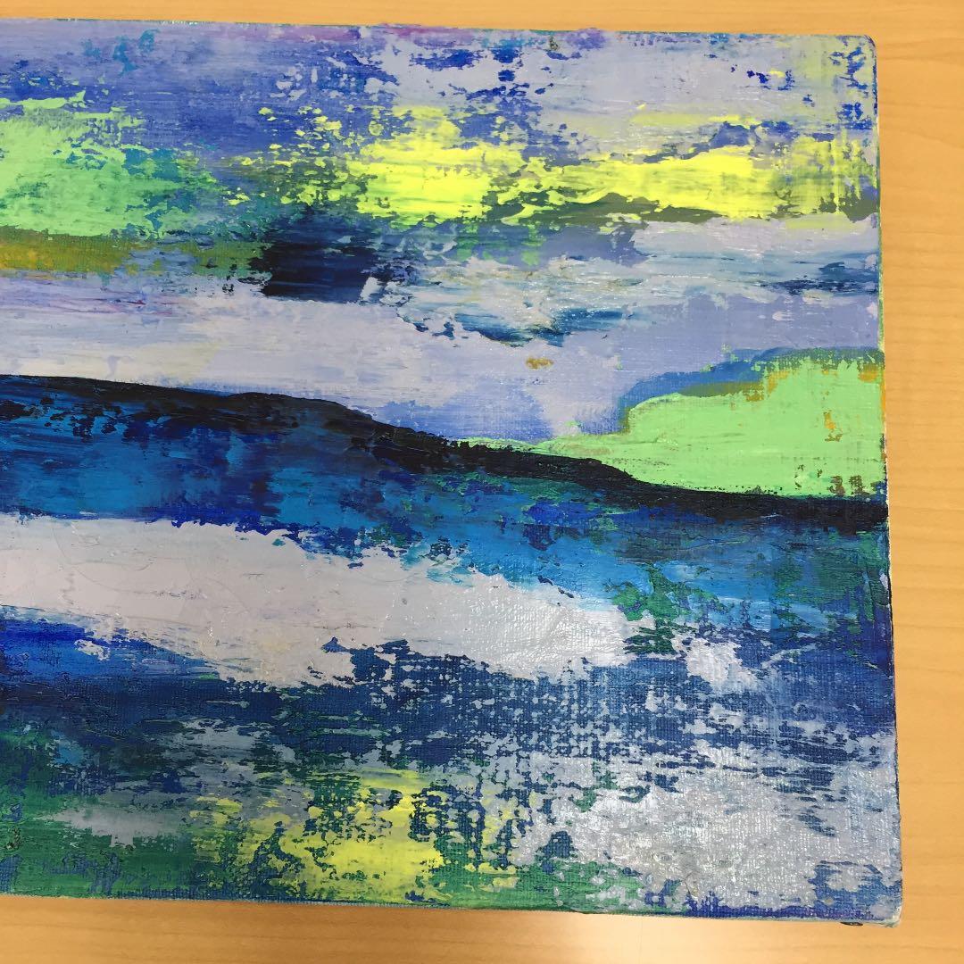 ★武藤厚子 MUTOH ATSUKO 油彩 F4「微風」