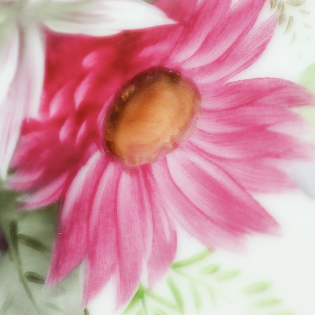 オールドノリタケ 手描き色図変りプレートセット 6枚 22cm