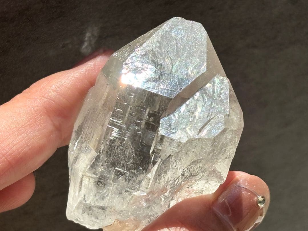 《特選＊マニハール水晶＊全ファセット・レコードキーパー＆セルフヒールド》