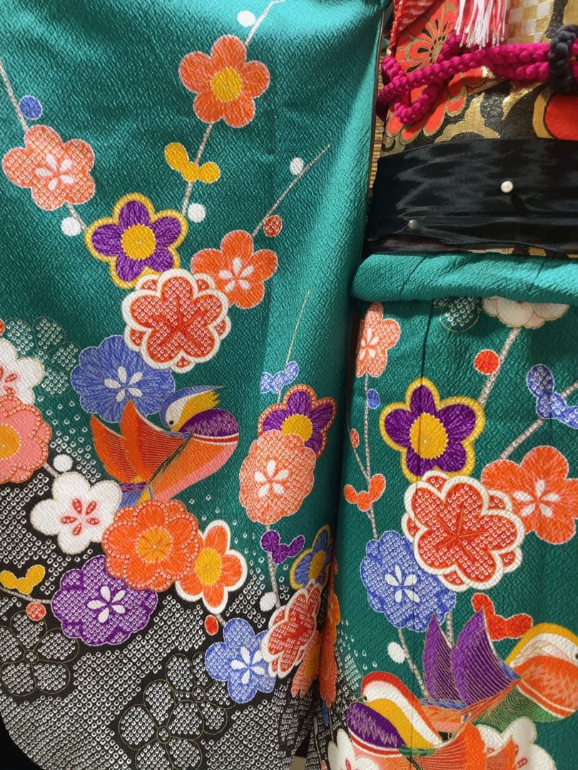 七五三7歳様　お着物、小物新品フルセット