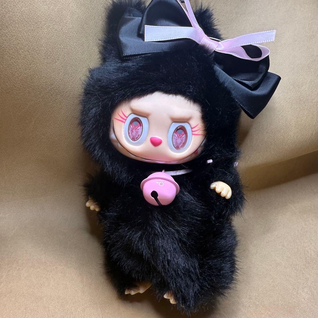 海外限定 ジモモ カスタム ラブブ ブラック 黒 デビル ブラック天使