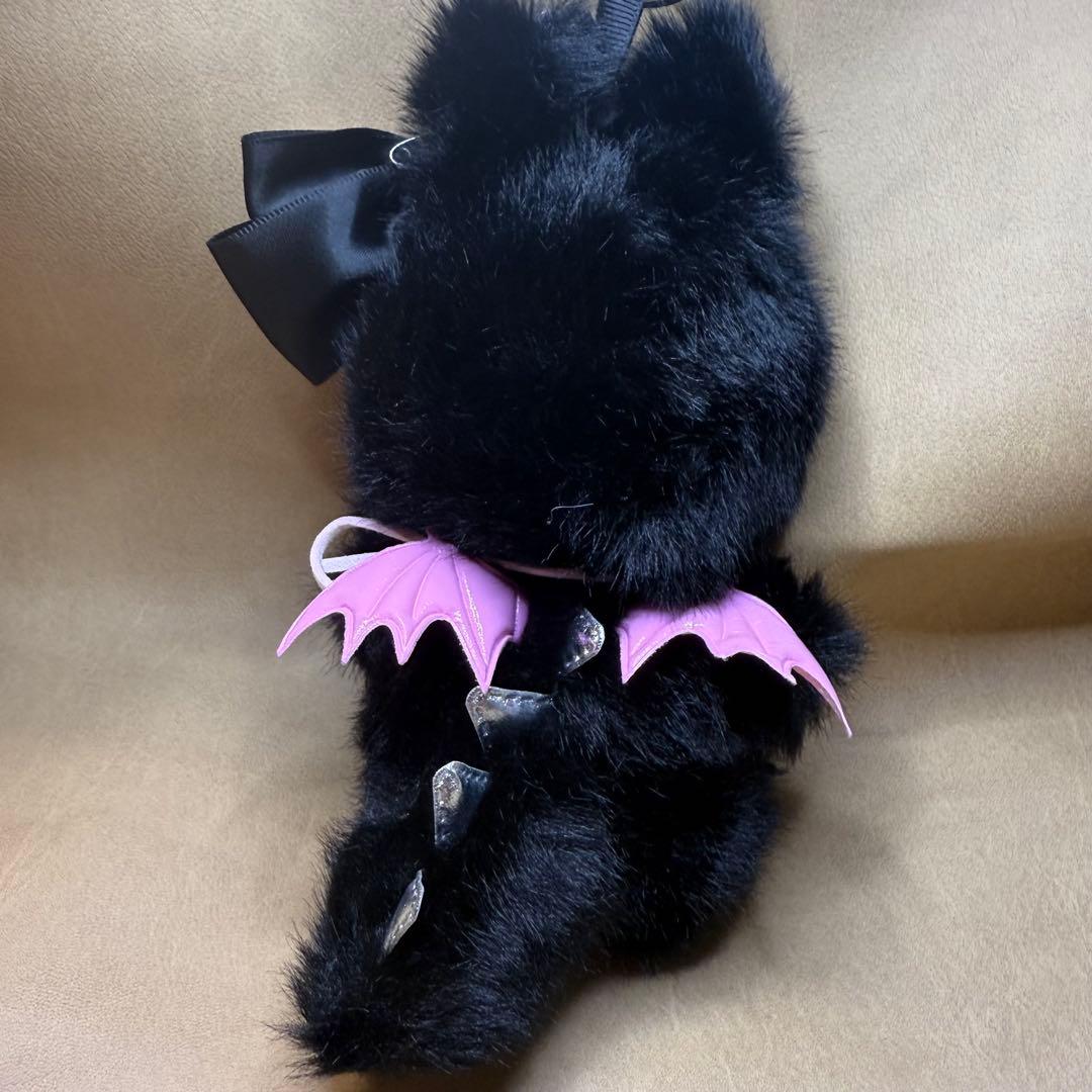 海外限定 ジモモ カスタム ラブブ ブラック 黒 デビル ブラック天使