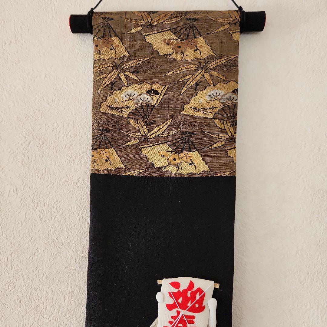 古布　押絵　縮緬細工　ハンドメイド　お正月遊び兎