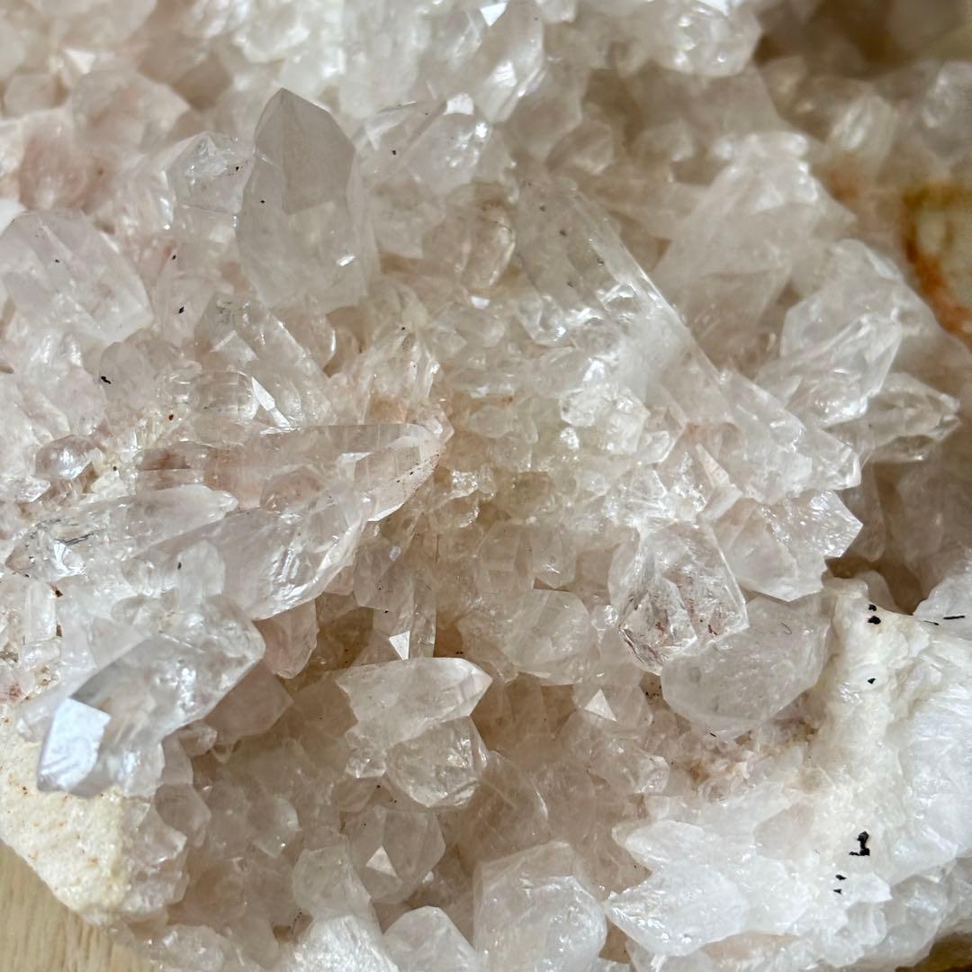 訳あり！大きめ　ピンクヒマラヤ産水晶　クラスター　1.5kg