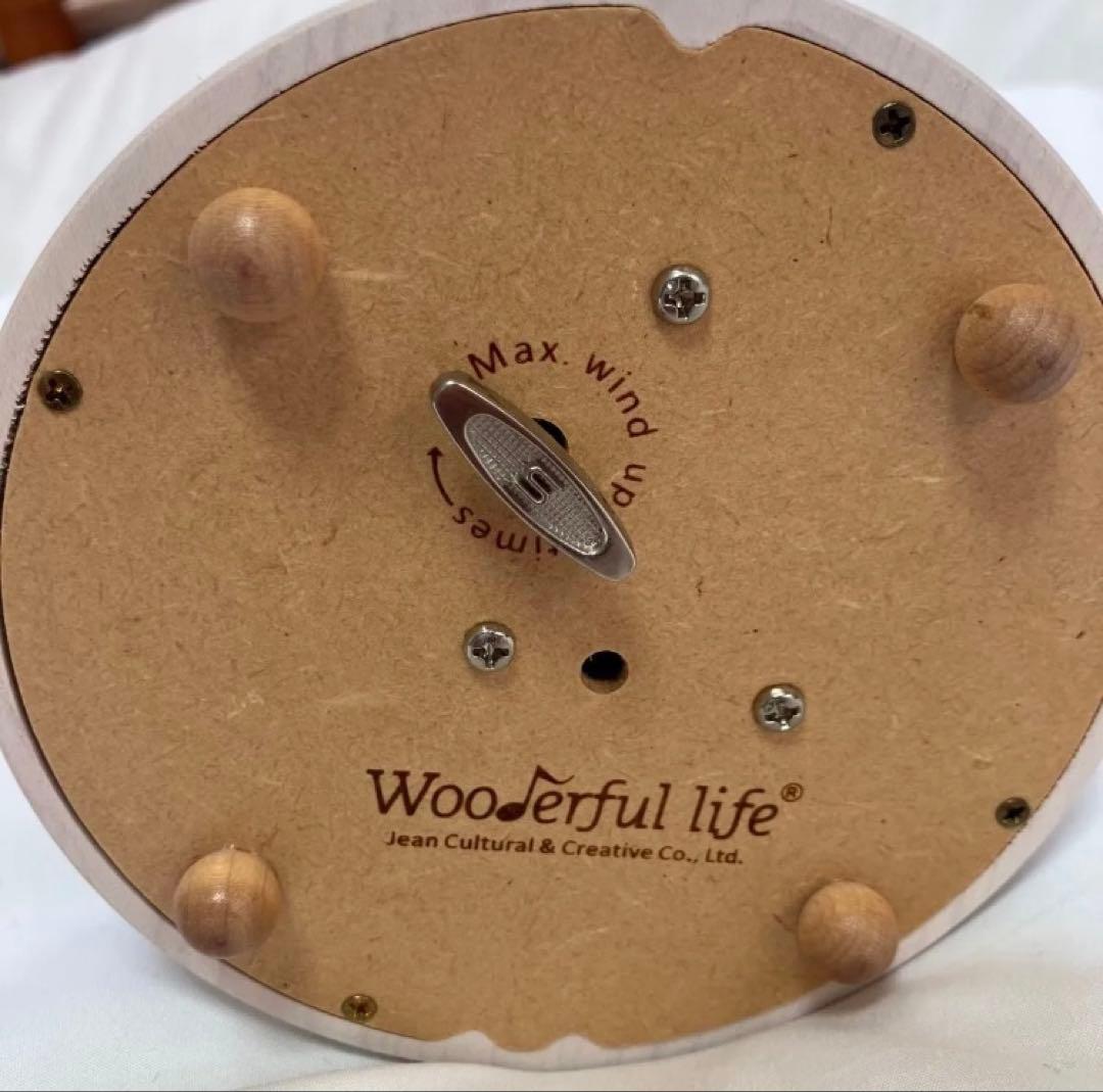 Wooderful Life 木製 オルゴール メリーゴーランド 台湾製 希少 - メルカリ