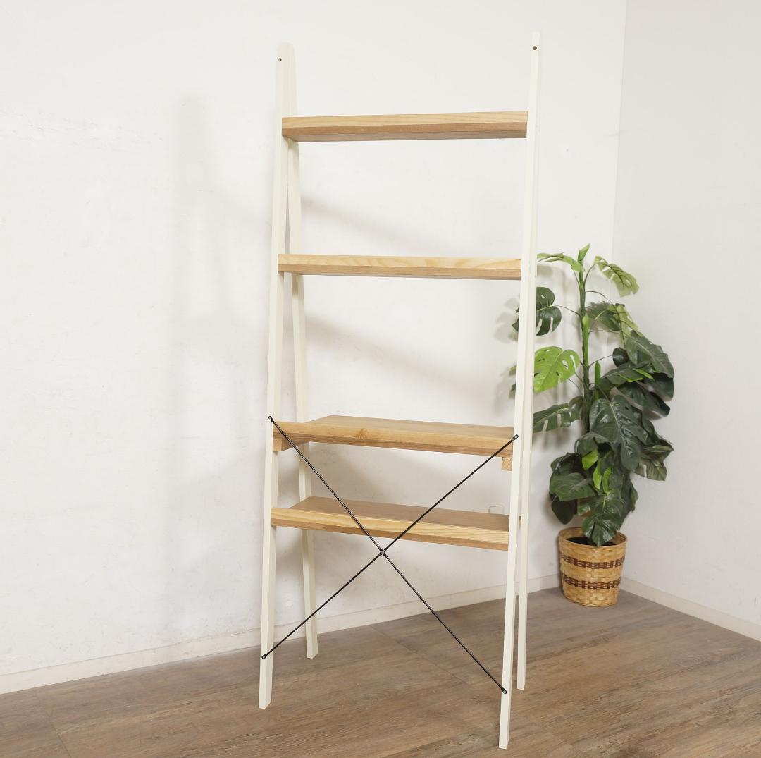 【新品】木製 オープンラック　デスクタイプ　壁面収納 シェルフ アウトレット