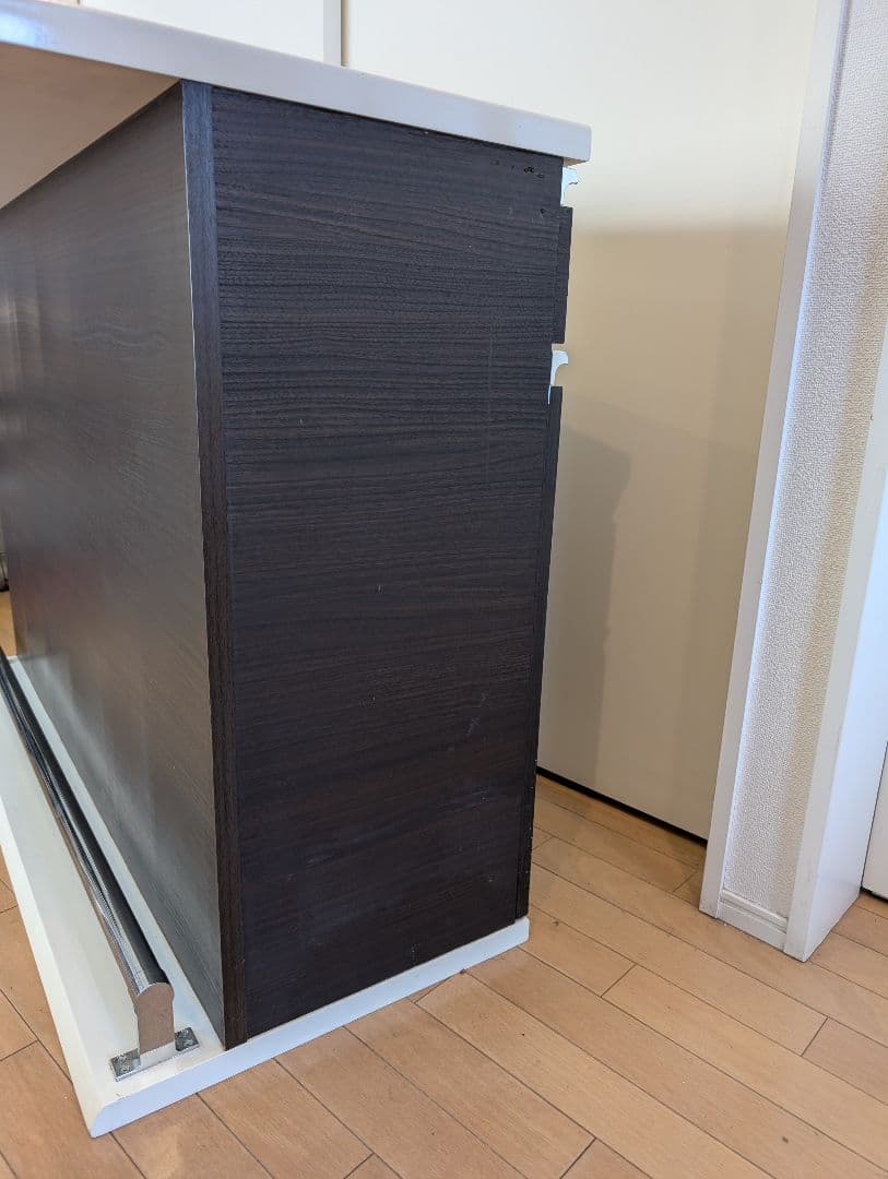 m*a様 ダークブラウン カウンターテーブル 幅約120cm