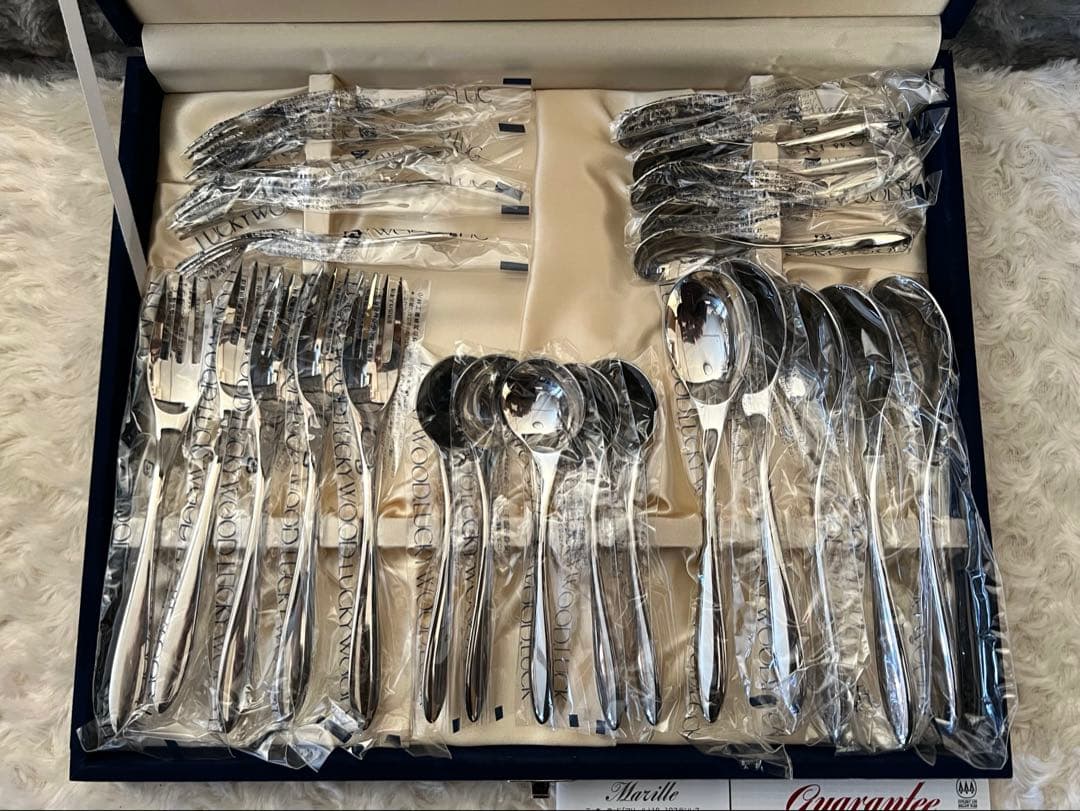 ラッキーウッド　カトラリーセット　マリール　ディナーセット〈30本セット〉