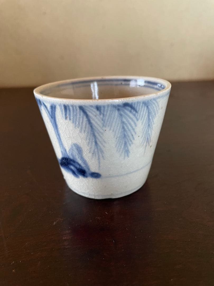 美濃太白手柳文蕎麦猪口