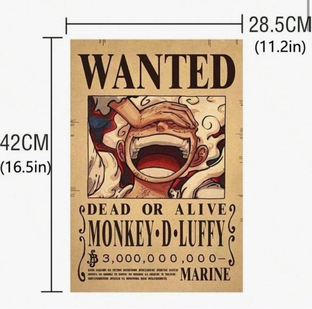 最終値下げ！）ワンピース 麦わらの一味 手配書 懸賞金 10枚セット