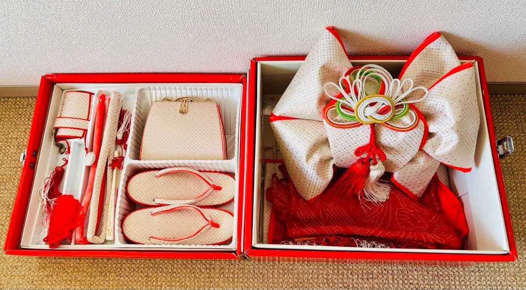 七五三 7歳女の子 正絹着物